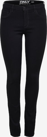 ONLY Skinny Jeans 'Rain Cry' in Black: front