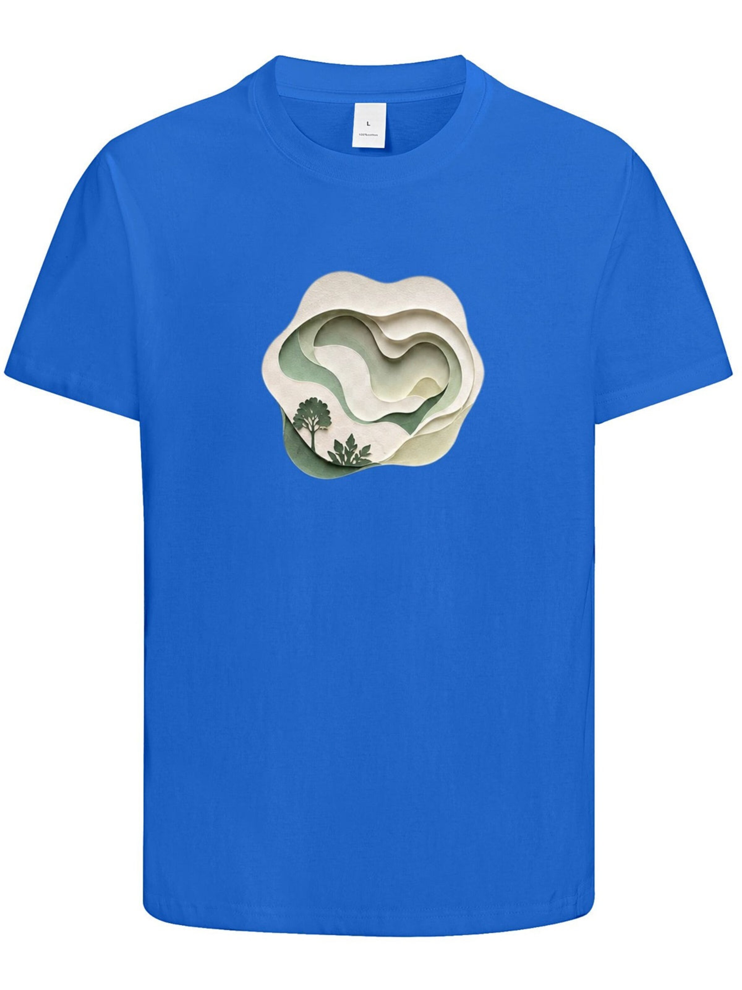 HUSKSWARE Shirt‌‌‌‌‌‌‌‌‌ in Blau: Vorderseite