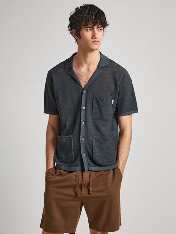 Pepe Jeans Gebreid vest 'MAYER' in Grijs