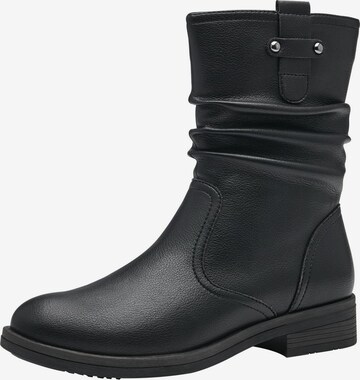 Bottines TAMARIS en noir : devant