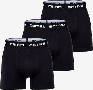 CAMEL ACTIVE Boxer shorts in Black: front