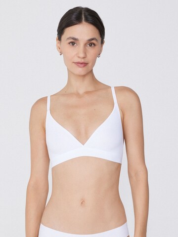 Tezenis Triangel BHs in Weiß: Vorderseite