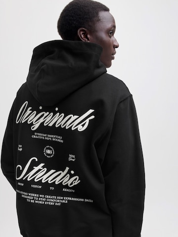 JACK & JONES Mikina 'JORNORREBRO' - Čierna
