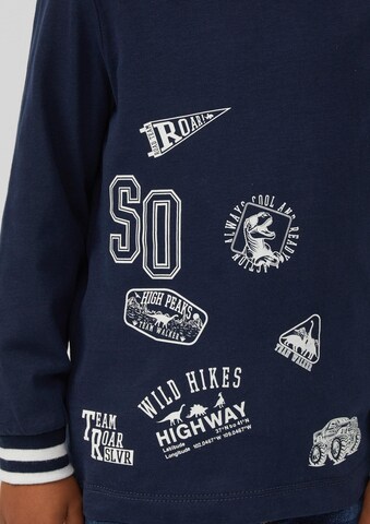 T-Shirt s.Oliver en bleu