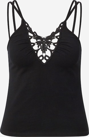 ABOUT YOU Top 'Valeska' in Black: front