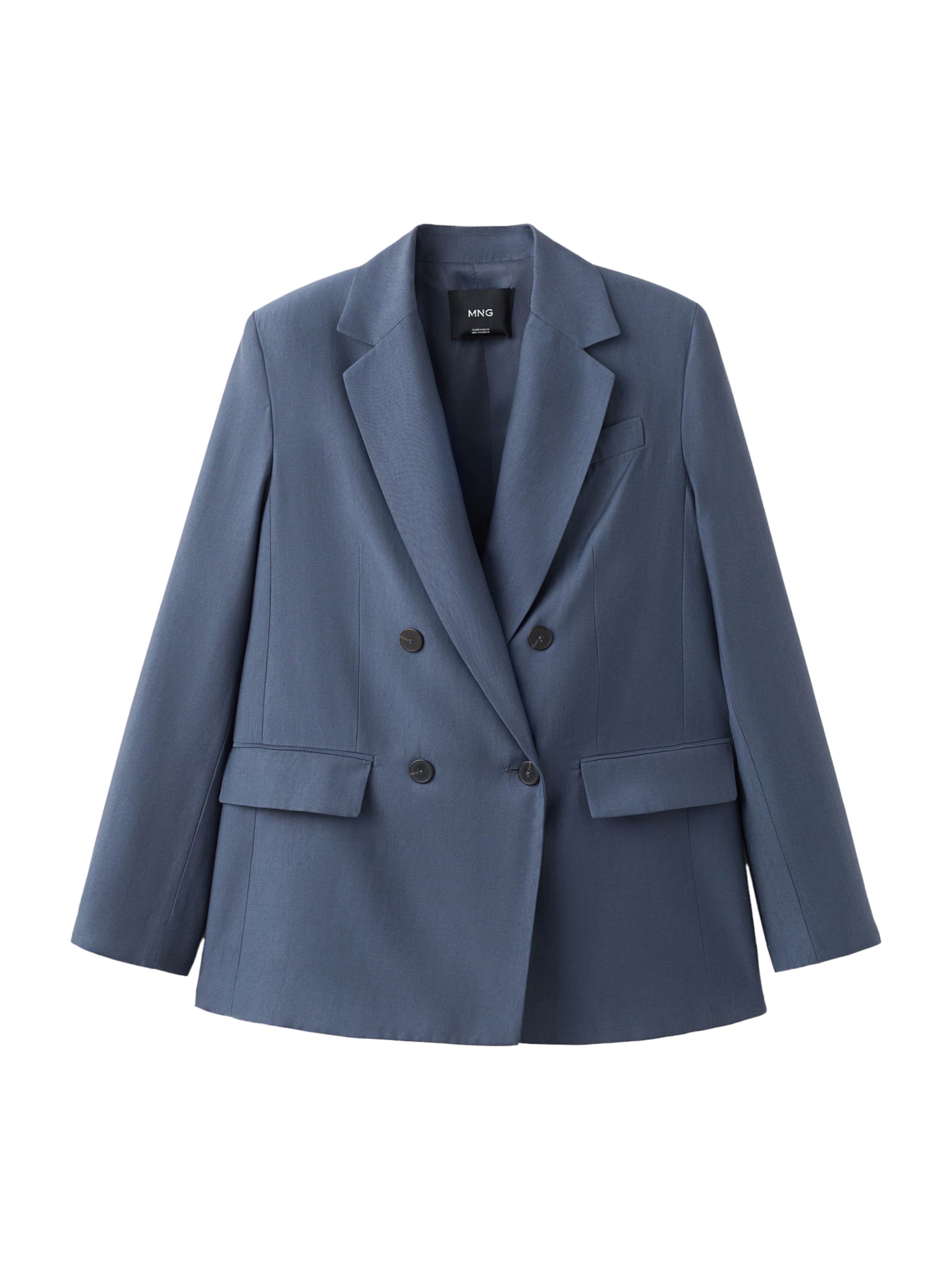 Blazer 'Tempo' MANGO en bleu : devant