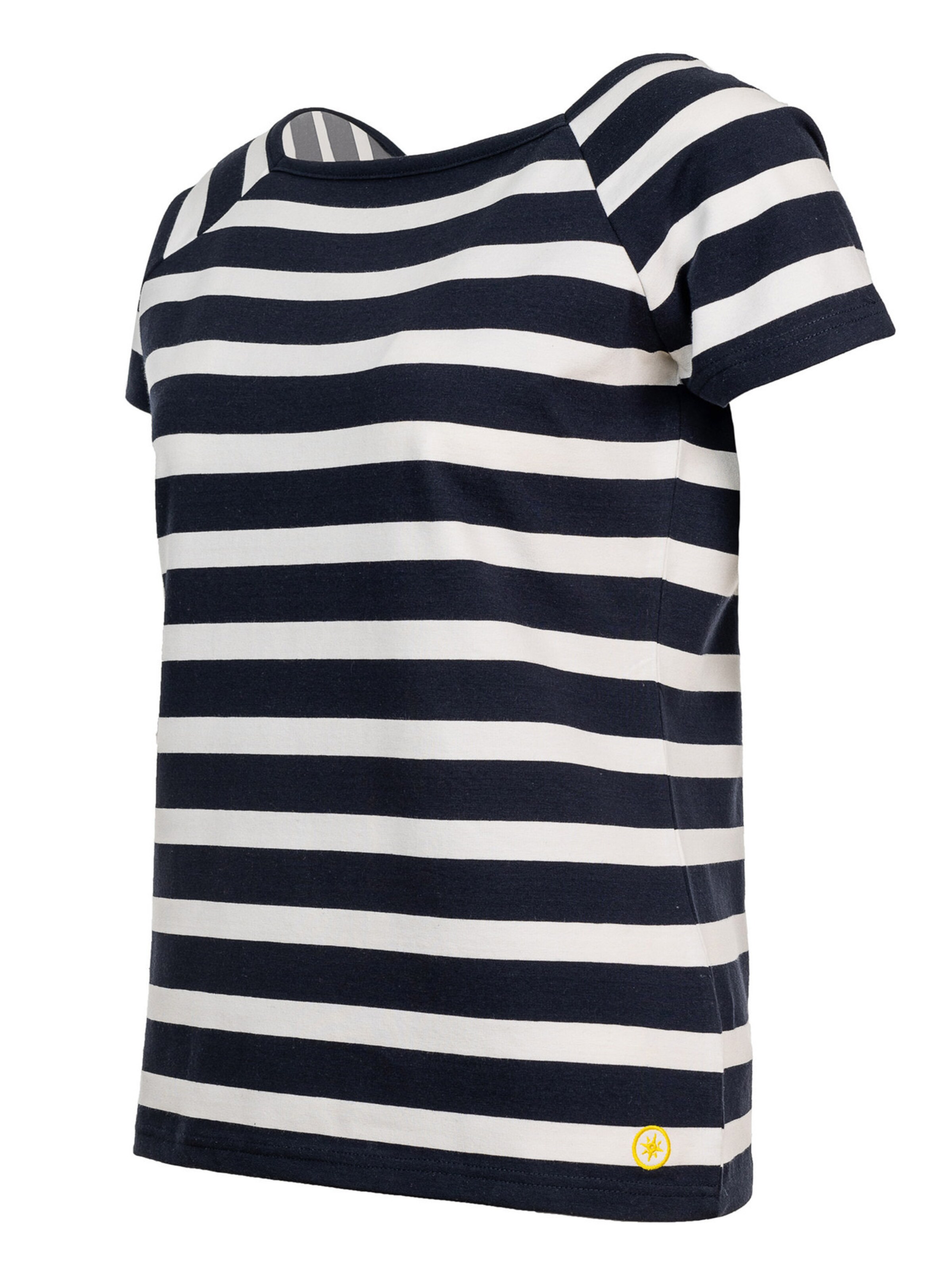 salzhaut Shirt 'Florentine' in Zwart