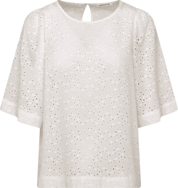 SEIDENSTICKER Blouse 'Schwarze Rose' in White