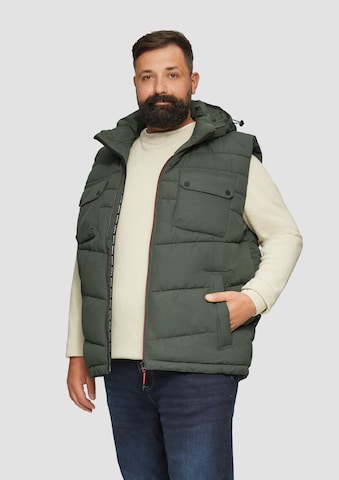 s.Oliver Vest in Green: front