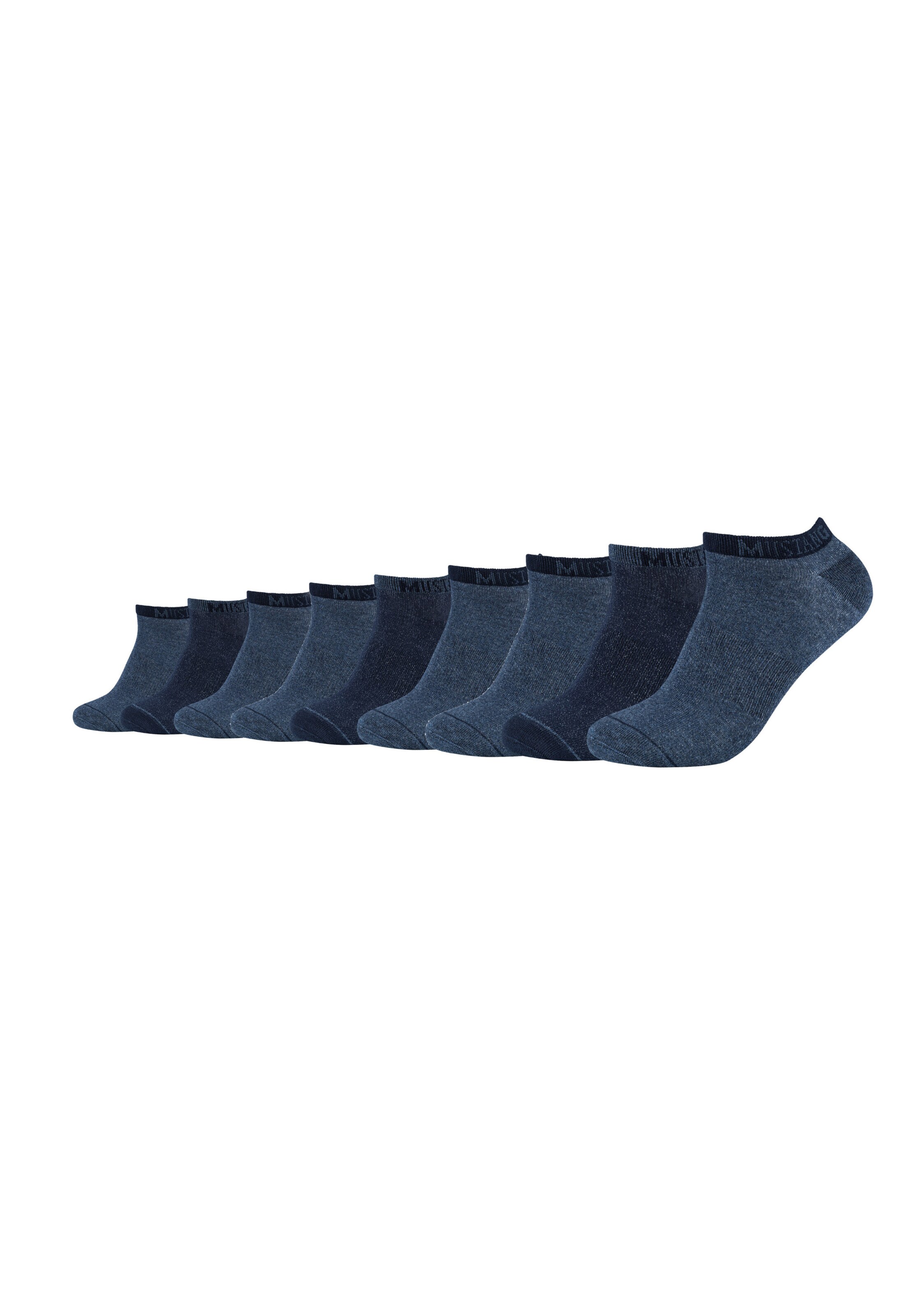Chaussettes 'True Denim' MUSTANG en bleu : devant