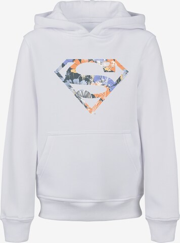 F4NT4STIC Sweatshirt 'DC Comics Superman' in Wit: voorkant