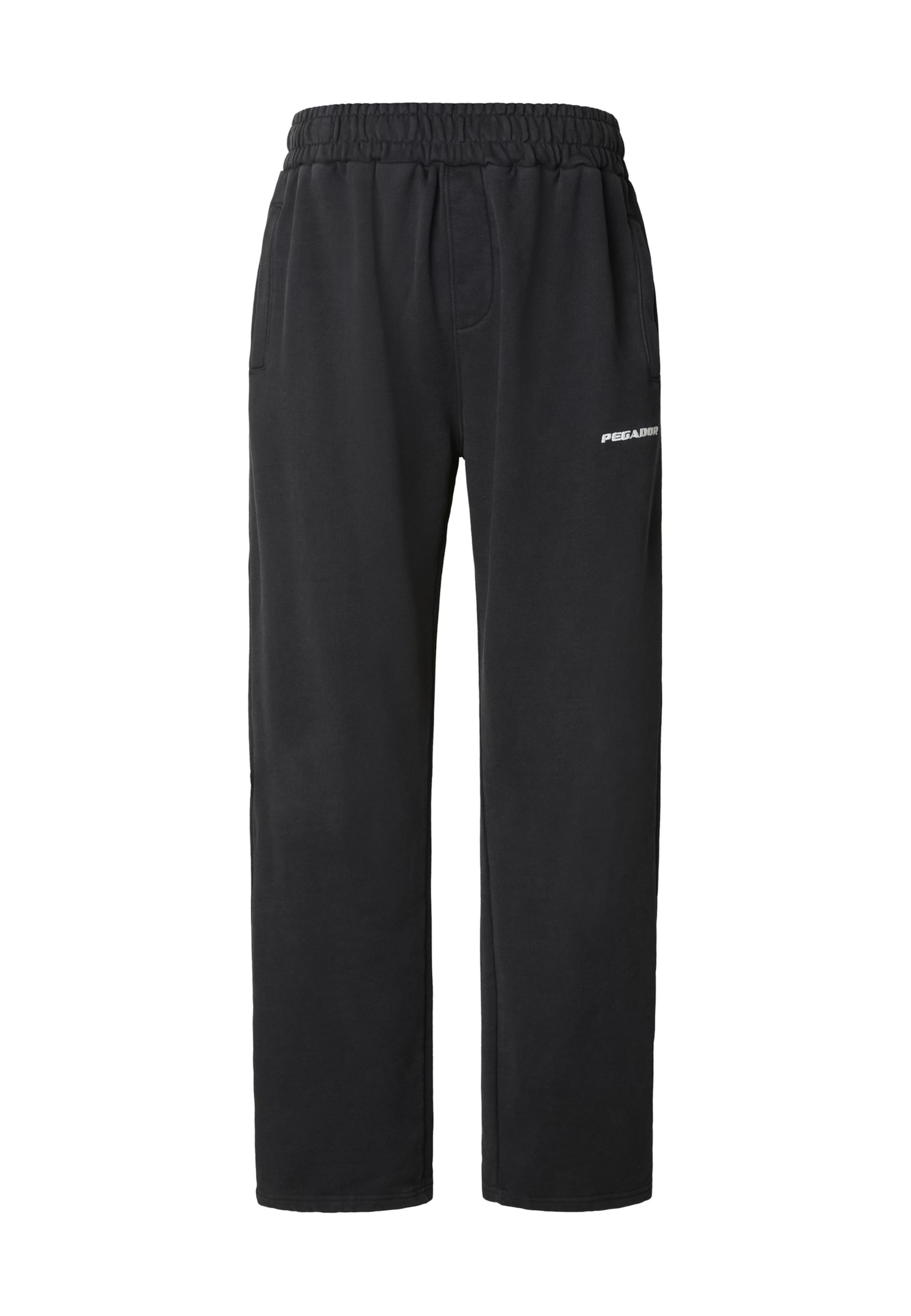 Pegador Trousers in Black: front
