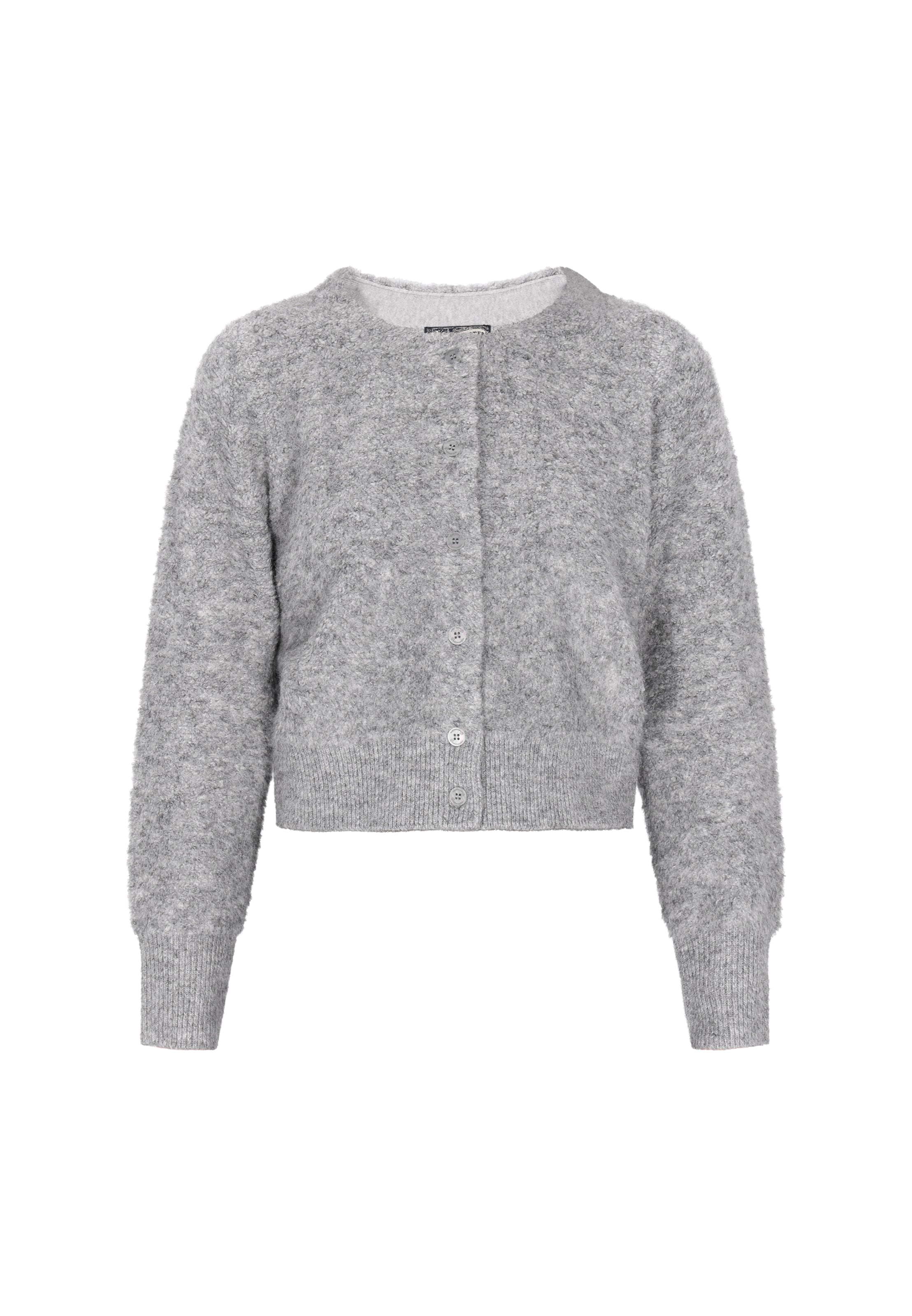 DreiMaster Vintage Cardigan i grå: forside