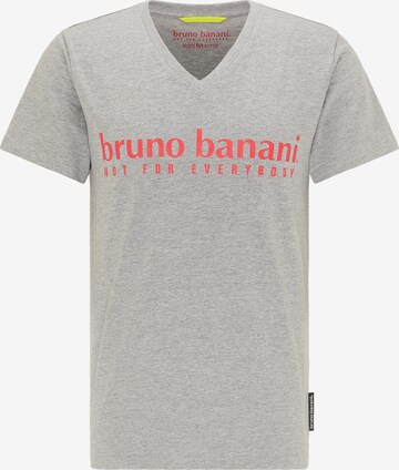 T-Shirt BRUNO BANANI en gris : devant