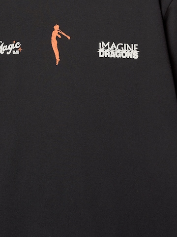 T-Shirt 'IMAGINE DRAGONS' Pull&Bear en gris