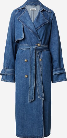 EDITED Manteau mi-saison 'Belen' en bleu denim, Vue avec produit