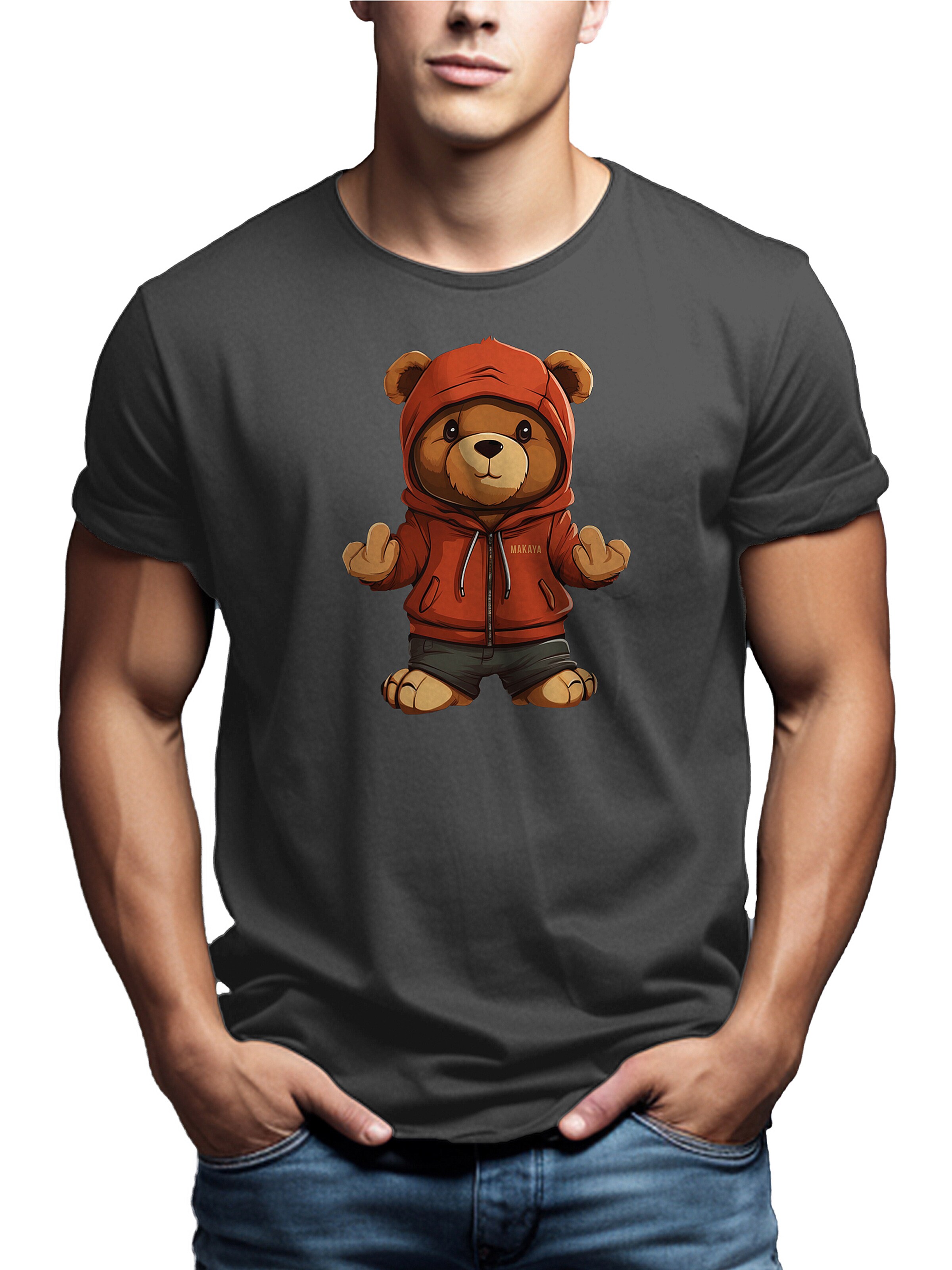 MAKAYA Shirt‌‌‌‌‌‌‌‌‌‌ in Grau