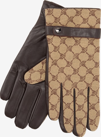 JOOP! Full finger gloves in Beige: front