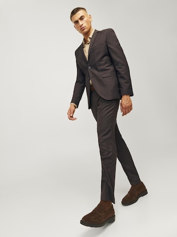 JACK & JONES Slimfit Jakkesæt 'SOLARIS' i brun