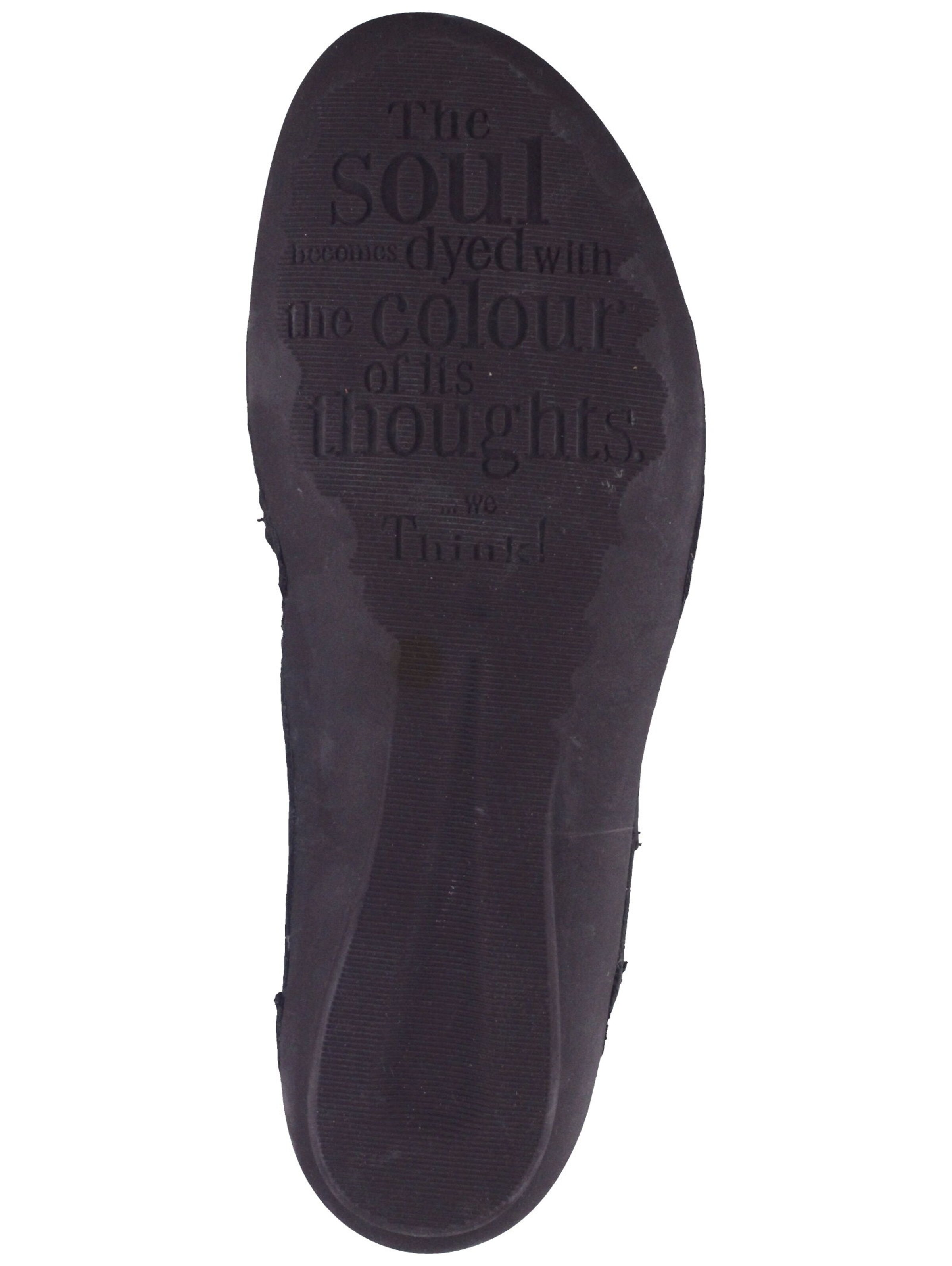 THINK! Booties in Black