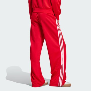 Wide leg Pantaloni sportivi 'Adicolor Classic Firebird' di ADIDAS ORIGINALS in rosso