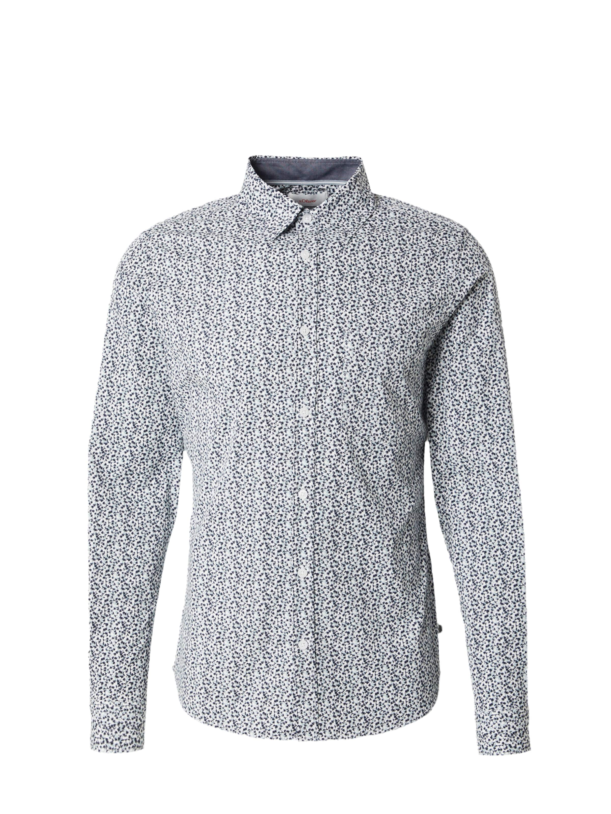 s.Oliver Hemd in Weiß: Vorderseite