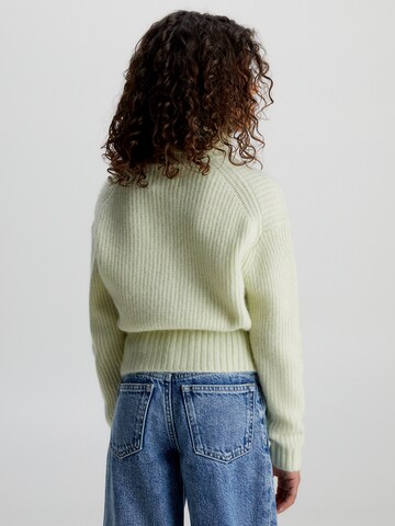 Pull-over Calvin Klein Jeans en vert