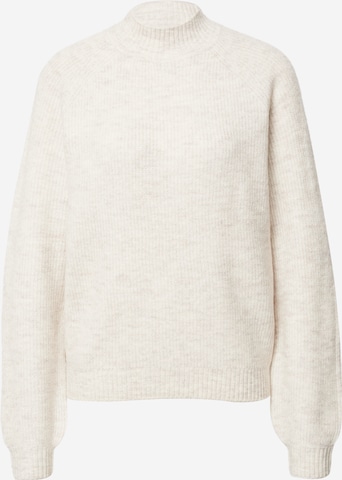 TOM TAILOR DENIM Sweater in White: front