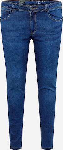 Noisy May Curve Jeans 'JEN' in Blauw: voorkant