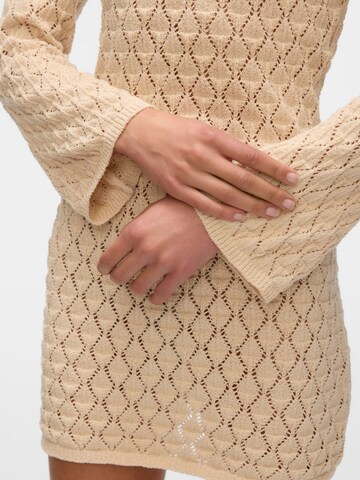 VERO MODA Gebreide jurk 'VMRani' in Beige