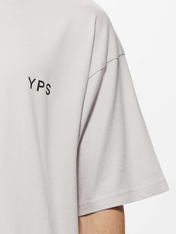 Young Poets Shirt 'Blurry Yoricko 224' in Grey