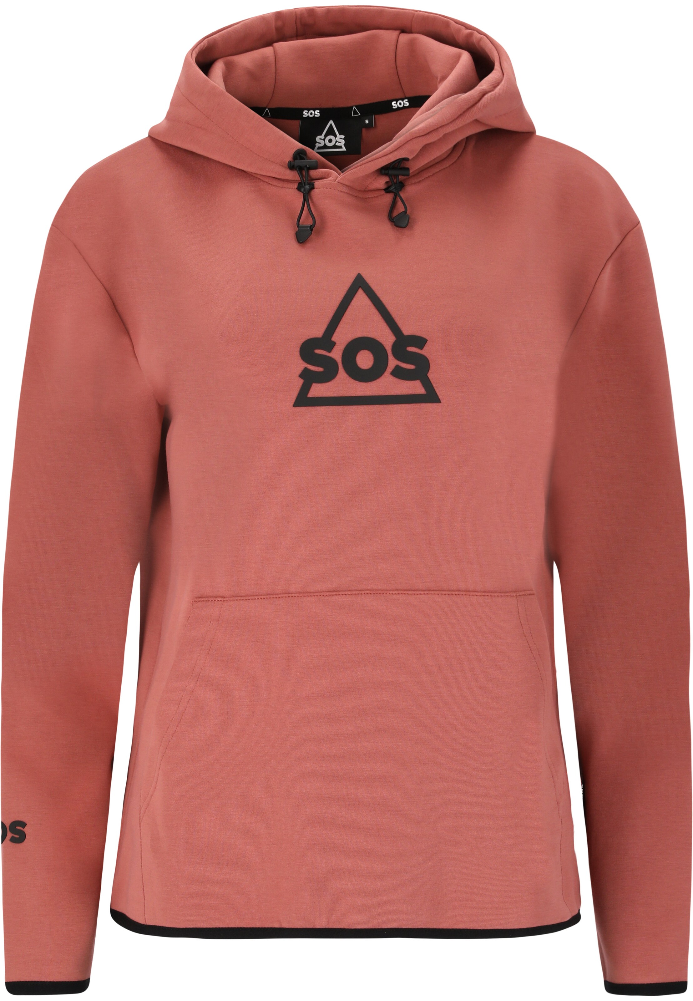 SOS Sweatshirt 'Vail' in Rood: voorkant