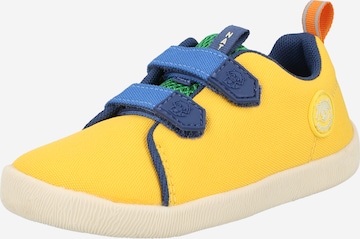 geltona NATURINO Pirmieji vaiko vaikščiojimo bateliai 'YOMPY': priekis