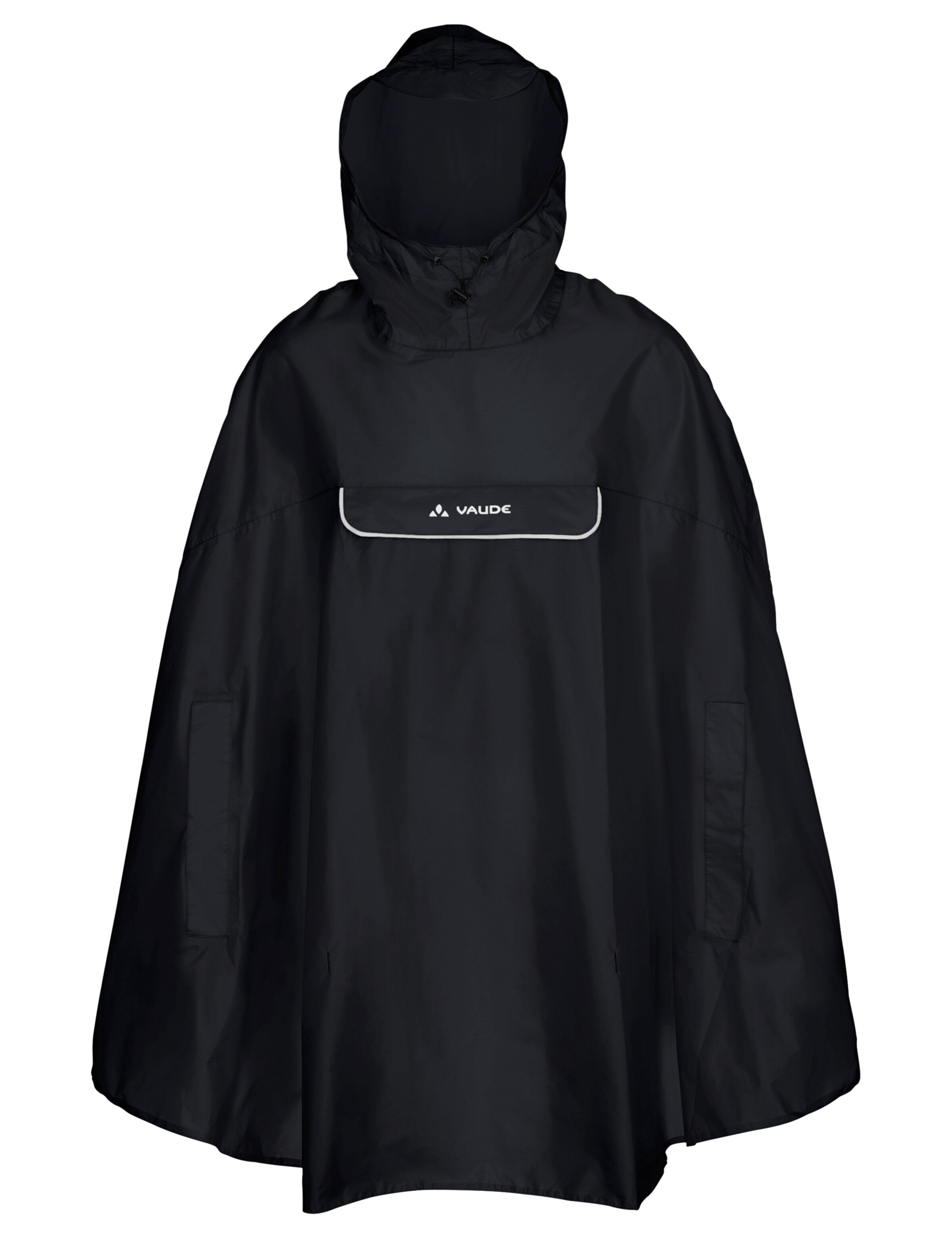 VAUDE Poncho 'Valdipino' in schwarz, Produktansicht