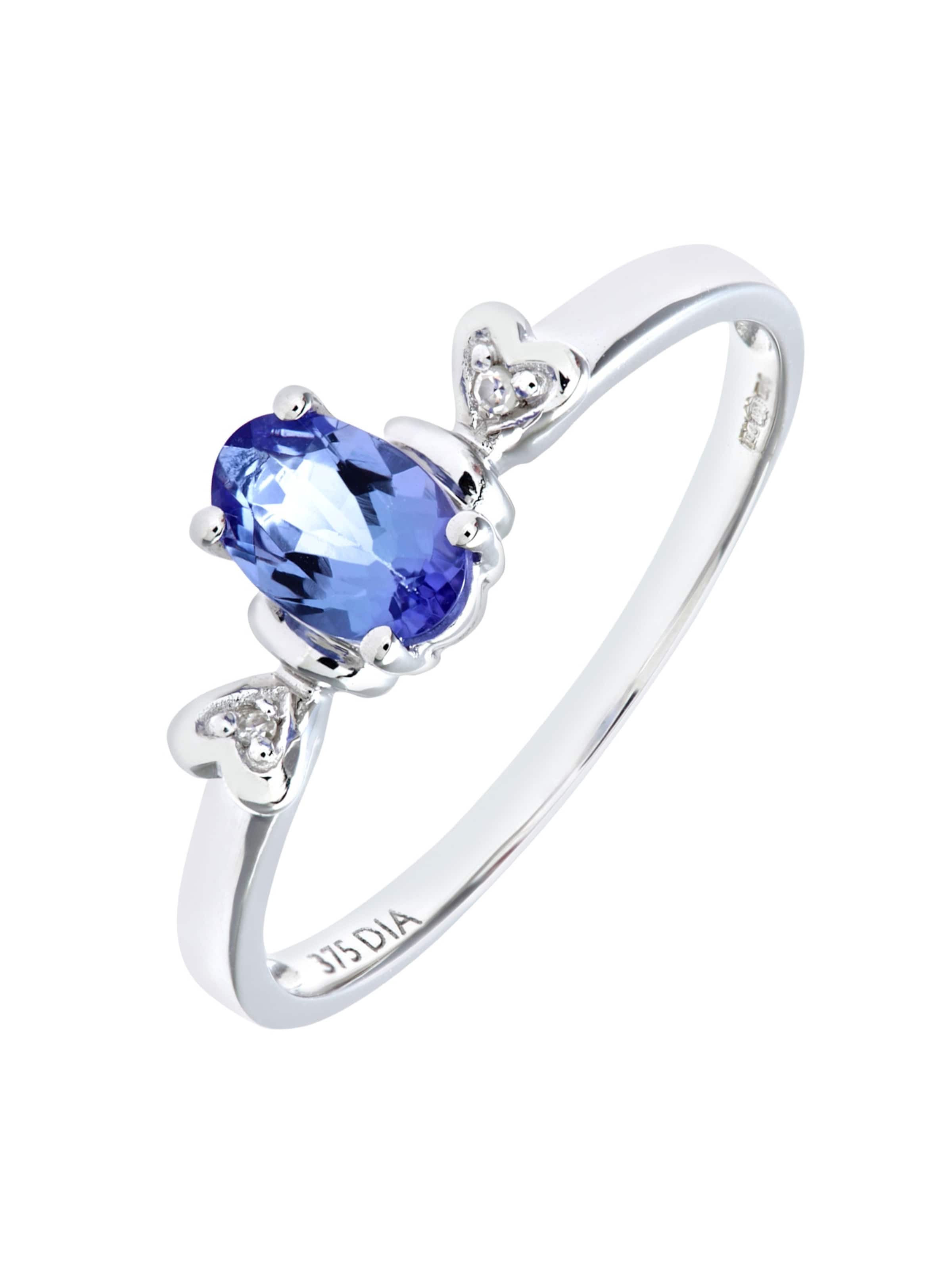 DIAMANT LETERNEL Ring 'Herz' in Silver