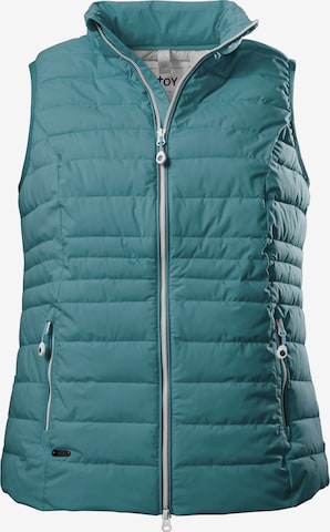 STOY Vest in Blue: front