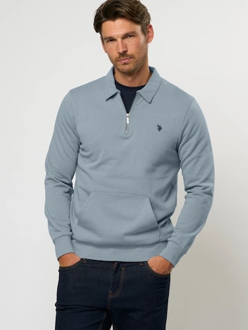U.S. POLO ASSN. Pullover 'Theodor' in Blau: Vorderseite
