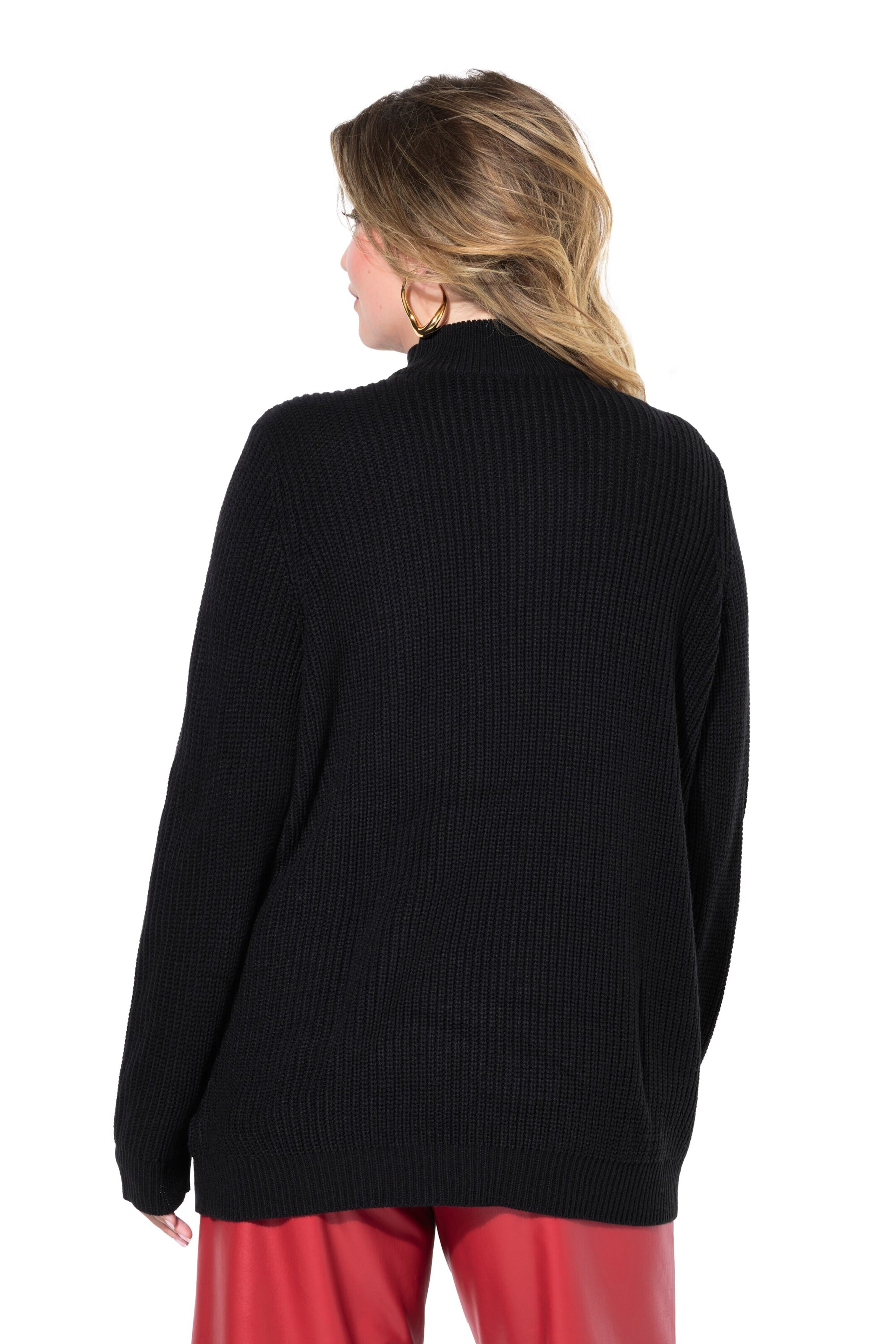MIAMODA Sweater in Black