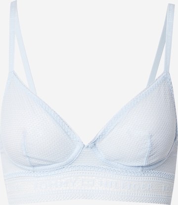 Triangle Soutien-gorge Tommy Hilfiger Underwear en bleu : devant