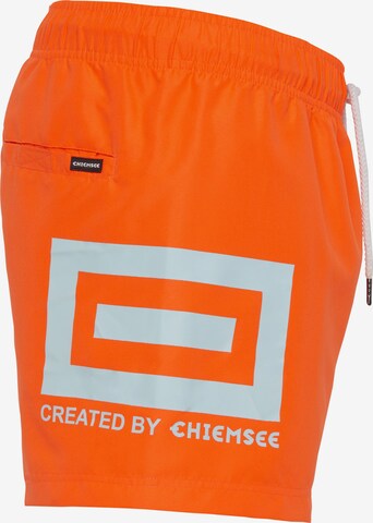 CHIEMSEE Athletic Swim Trunks in Orange