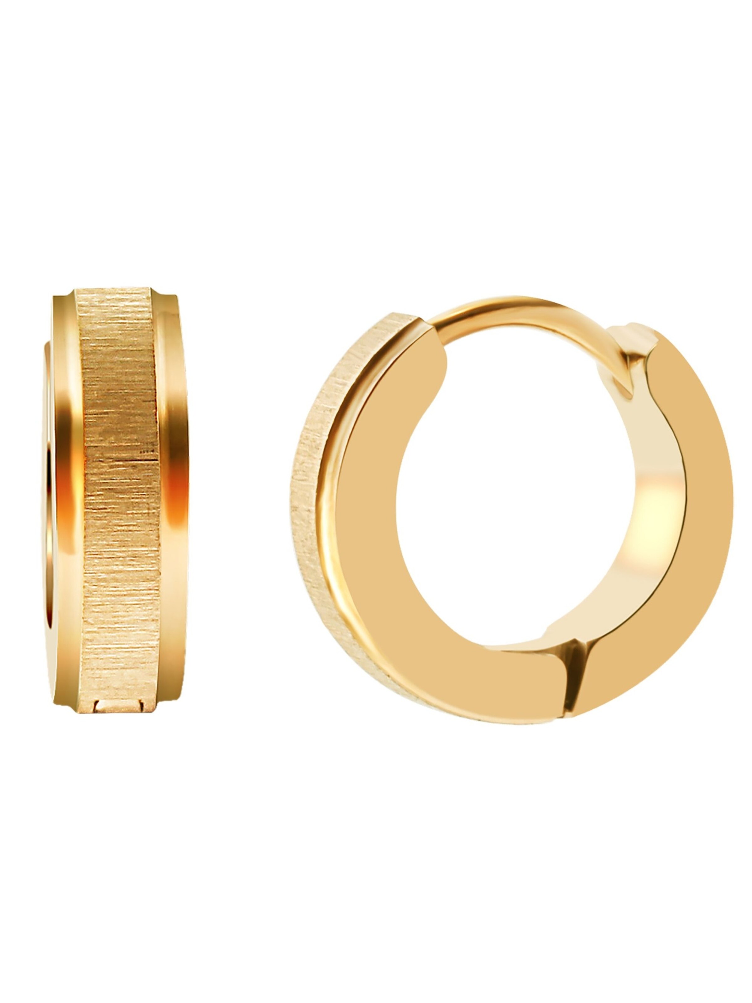 Akzent Earrings 'Alisha, langlebig' in Gold: front