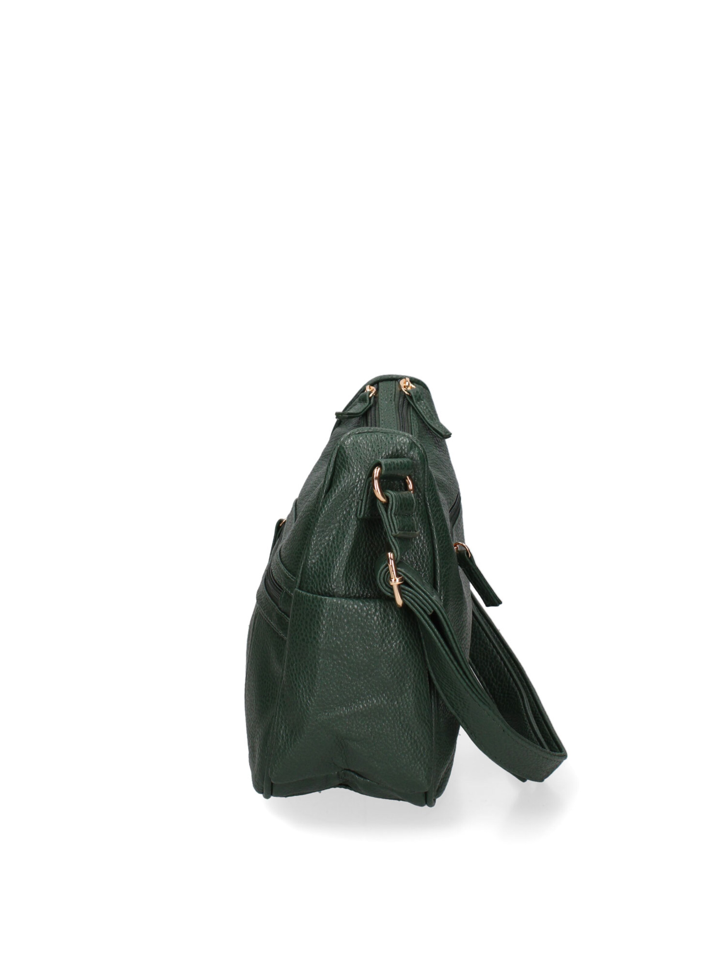 Borsa a tracolla 'Borsa a Tracolla Donna B Cavalli Ecopelle Zip Tasche Multiple 28x24cm' di B. Cavalli in verde