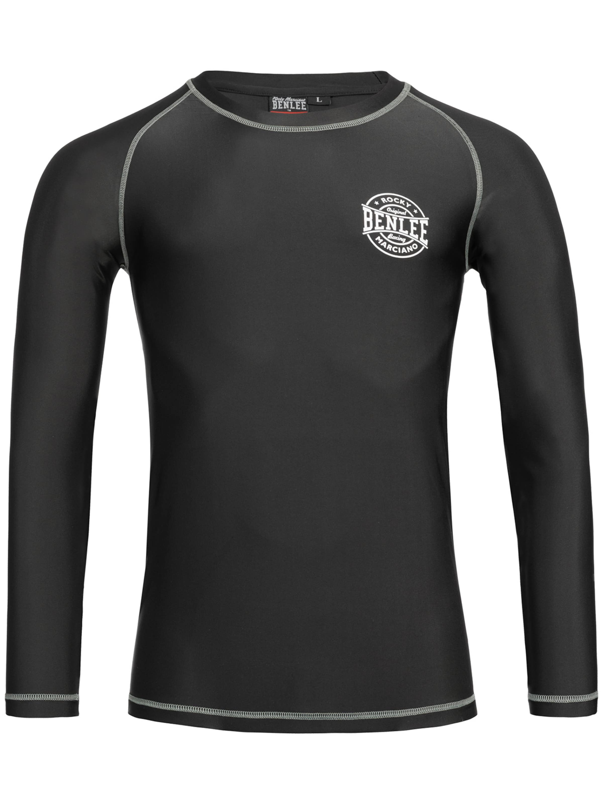 Benlee Funkční tričko 'Mossburn' – černá: přední strana