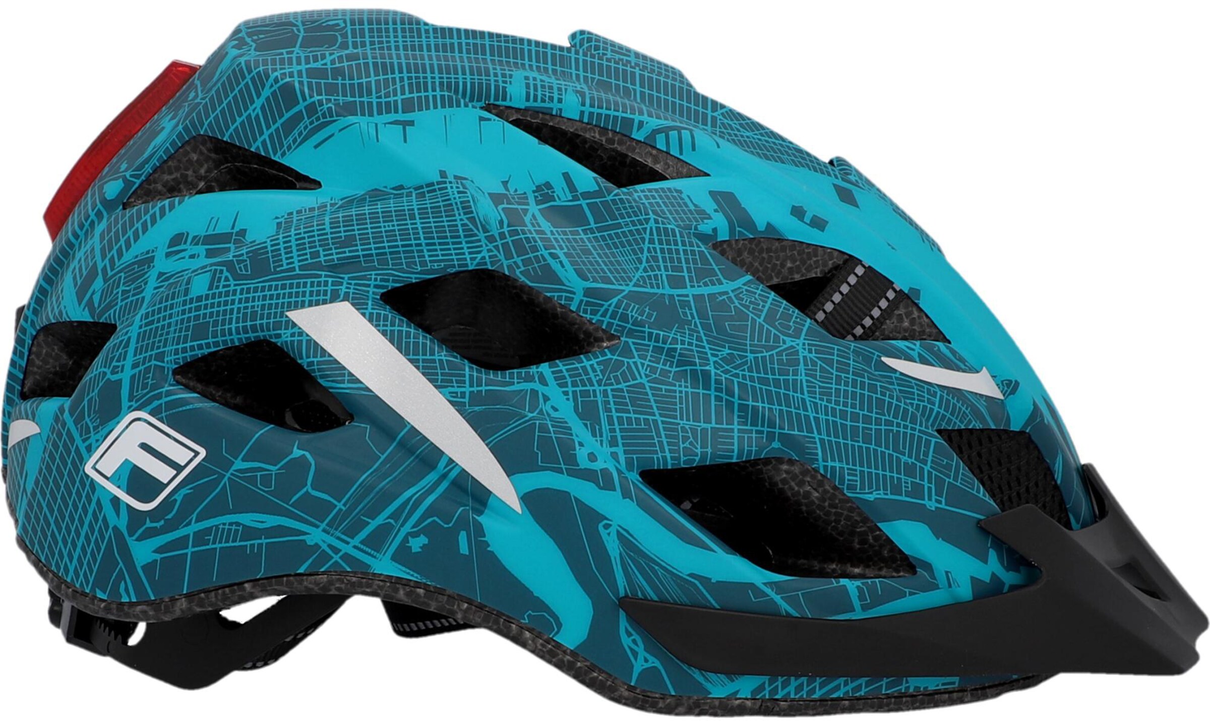 FISCHER Fahrräder Helm in Blau