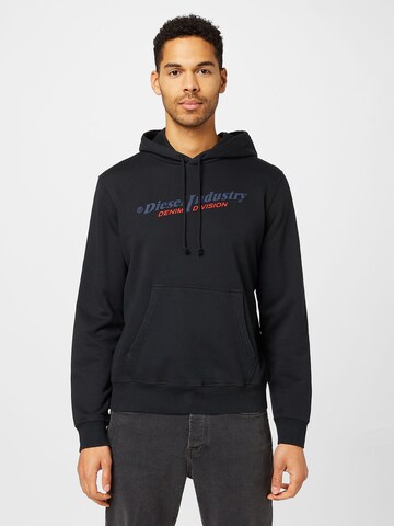 DIESEL Sweatshirt in Grey: front