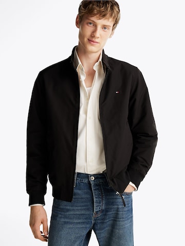 TOMMY HILFIGER Tussenjas 'Harrington' in Zwart: voorkant