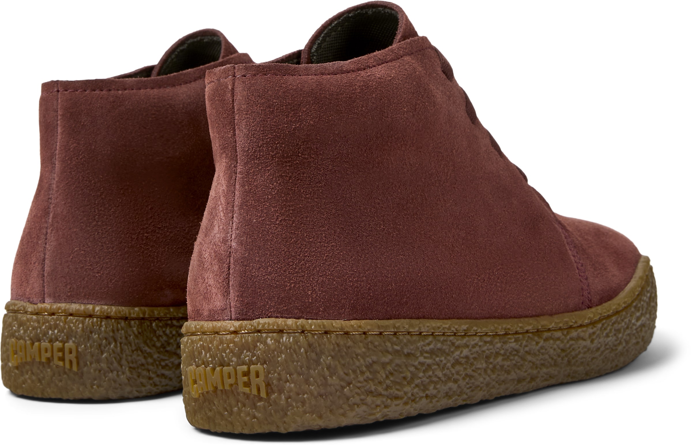 CAMPER Chukka boots 'Peu Terreno' in Red