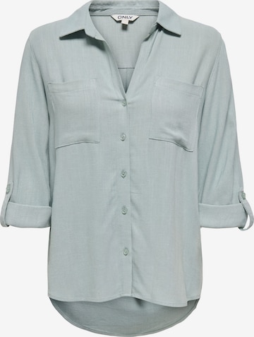 ONLY Carmakoma Bluse 'CARSiesta' i grå: forside