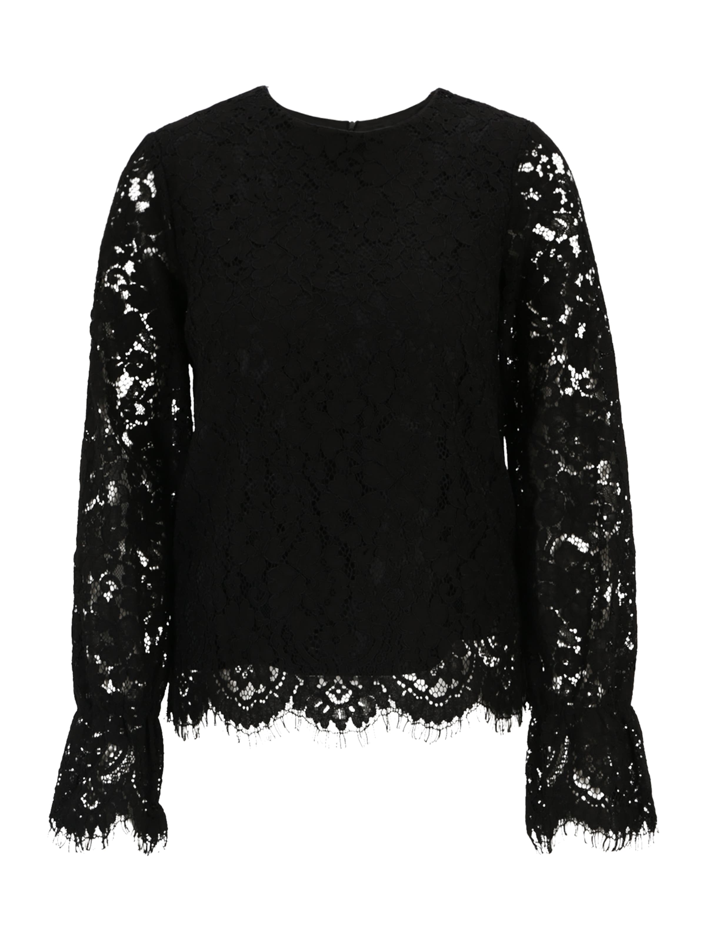 YAS Tall Blúzka 'PERLA' - Čierna: predná strana