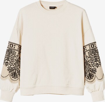 Desigual Sweatshirt i vit: framsida